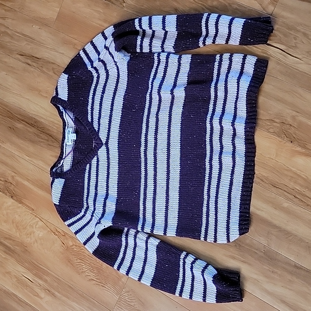Womens purple sweater
